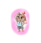 ベガス ちえちゃん スタジオ完成記念！（個別スタンプ：9）