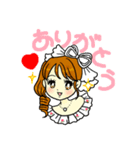 やさしいともちゃん（個別スタンプ：1）