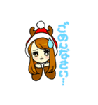 やさしいともちゃん（個別スタンプ：3）