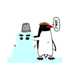 冬のペンギンズ（個別スタンプ：10）