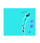 日常のチンアナゴ更新版（個別スタンプ：8）