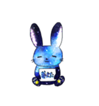 夜空うさぎ☆（個別スタンプ：15）