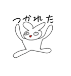 生活感のあるうさぎ（個別スタンプ：3）