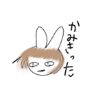 生活感のあるうさぎ（個別スタンプ：20）