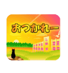 猫ちゃんの旅する遠い世界（個別スタンプ：13）