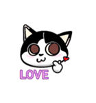 ぽっちゃり猫のチャコちゃんスタンプ（個別スタンプ：8）