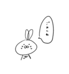 使いやすいうさぎさんスタンプ（個別スタンプ：14）