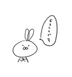 使いやすいうさぎさんスタンプ（個別スタンプ：15）