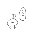 使いやすいうさぎさんスタンプ（個別スタンプ：22）