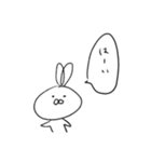 使いやすいうさぎさんスタンプ（個別スタンプ：33）