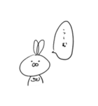 使いやすいうさぎさんスタンプ（個別スタンプ：35）
