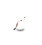 シマエナガ-あたたかい心（個別スタンプ：3）