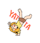 mashaのヒトツメちゃんスタンプ（個別スタンプ：3）