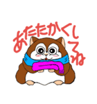モンガ君の日常使えるあいさつ ～冬編～（個別スタンプ：5）
