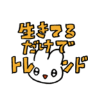韓国アイドルオタクうさぎちゃん（個別スタンプ：32）