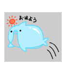 ぽっちゃりイルカ（個別スタンプ：6）