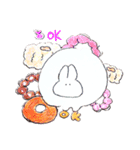 うさうさまふふ.(2)（個別スタンプ：7）
