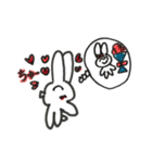 SAKiうさぎの日常（個別スタンプ：7）