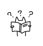 ネコライフ（English）（個別スタンプ：3）