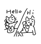 ネコライフ（English）（個別スタンプ：7）