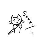 ネコライフ（English）（個別スタンプ：8）