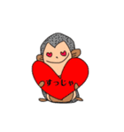 鹿児島弁で話しちゃうハリネズミまさおさん（個別スタンプ：25）
