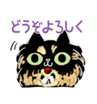 クールなサビ猫ビビ（個別スタンプ：7）