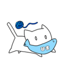 おさかなくわえた○○ねこ（個別スタンプ：10）