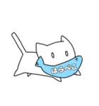 おさかなくわえた○○ねこ（個別スタンプ：11）