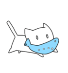 おさかなくわえた○○ねこ（個別スタンプ：16）