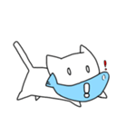おさかなくわえた○○ねこ（個別スタンプ：20）