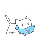 おさかなくわえた○○ねこ（個別スタンプ：23）