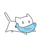 おさかなくわえた○○ねこ（個別スタンプ：28）