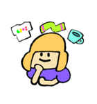 猫とおんなのこ(ライブVer.)（個別スタンプ：10）
