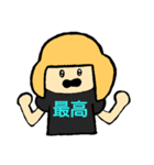 猫とおんなのこ(ライブVer.)（個別スタンプ：14）