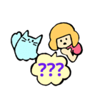 猫とおんなのこ(ライブVer.)（個別スタンプ：23）
