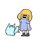 猫とおんなのこ(ライブVer.)（個別スタンプ：25）