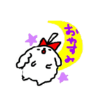 トイプードルMOCOちゃん（個別スタンプ：21）