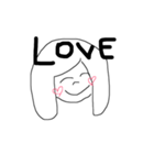 若菜ちゃんの絵心スタンプ（個別スタンプ：7）