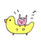 みどうさぎだよ～ベビーうさぎ編～（個別スタンプ：9）