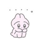 日常会話うさぎ（個別スタンプ：4）