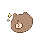 くまさんのスタンプ。（個別スタンプ：5）