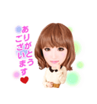美キュートのさとみです（個別スタンプ：3）