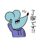 きつねくんたちのゆかいなスタンプ（個別スタンプ：3）