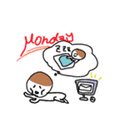 ちゃんまりとなかまたち お仕事編（個別スタンプ：2）