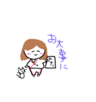 ちゃんまりとなかまたち お仕事編（個別スタンプ：24）