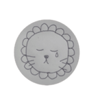 ライオンくん表情（個別スタンプ：3）