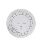 ライオンくん表情（個別スタンプ：4）