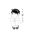 現実的な男の子（個別スタンプ：5）