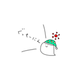 シンプルなおばけさん（個別スタンプ：27）